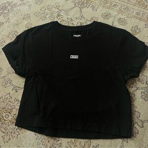 Kith Women's Classic Black Crop Top